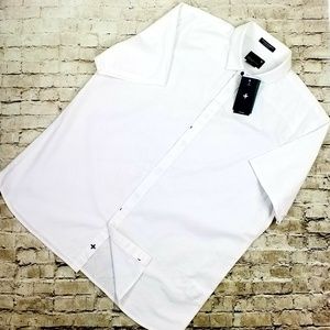 Tavik Dresden Short Sleeve Modern Fit Button Front Shirt Mens XL